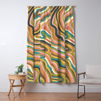 Rainbow Marble Window Curtain Gallery Image 5