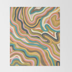 Rainbow Marble Throw Blanket Gallery Image 2