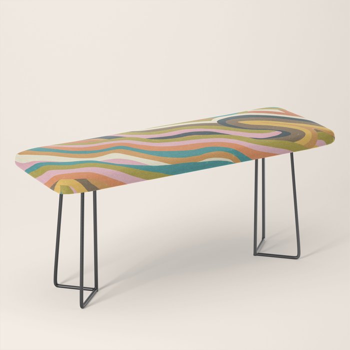 Rainbow Marble Bench Gallery Image 1