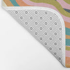 Rainbow Marble Bath Mat Gallery Image 2