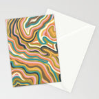 Rainbow Marble Stationery Card Gallery Image 2