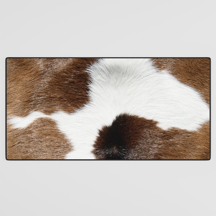 Cowhide Detail Desk Mat Gallery Image 3