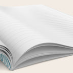 Turquoise herringbone - watercolor Notebook Gallery Image 2