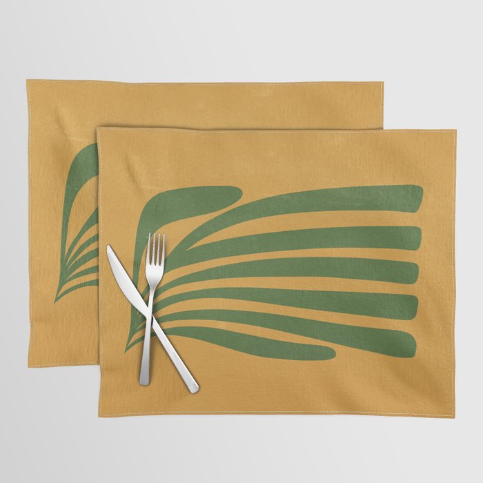 Golden Sunset: Paper Cutouts Matisse Edition  Placemat Gallery Image 1