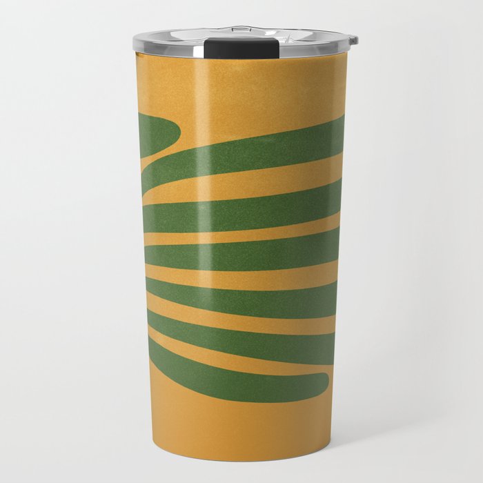 Golden Sunset: Paper Cutouts Matisse Edition  Travel Mug Gallery Image 1