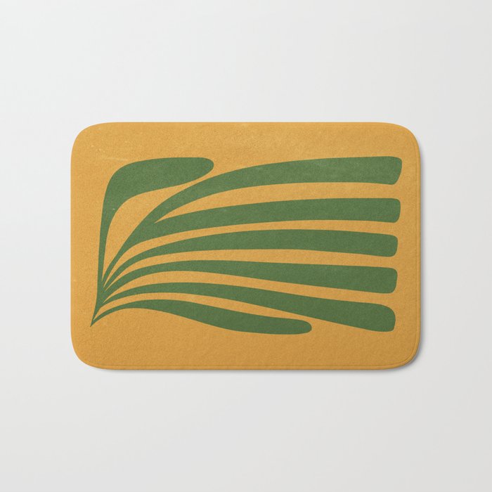 Golden Sunset: Paper Cutouts Matisse Edition  Bath Mat Gallery Image 1