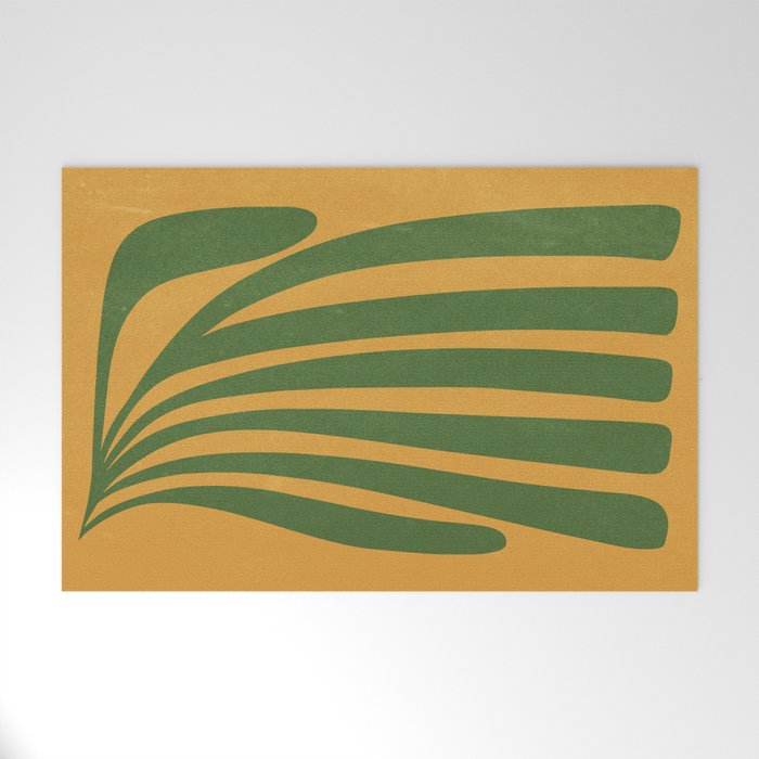 Golden Sunset: Paper Cutouts Matisse Edition  Welcome Mat Gallery Image 1