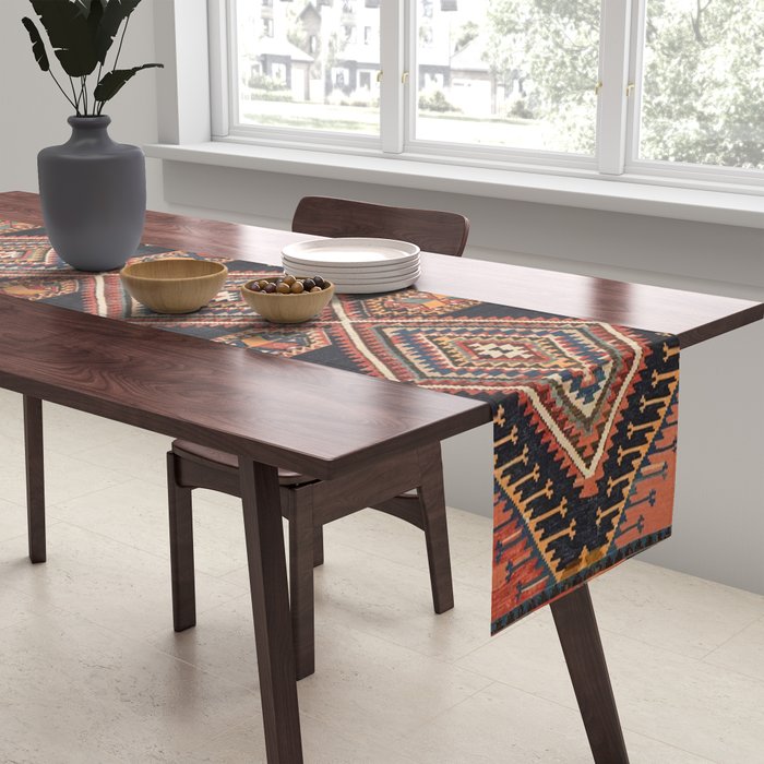 Heritage Bohemian Rug Table Runner Gallery Image 2
