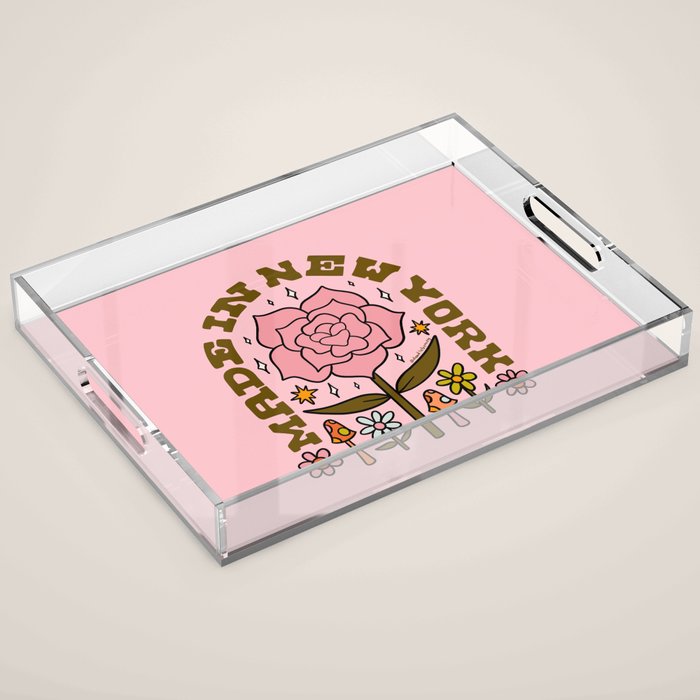Made In New York Acrylic Tray Gallery Image 1