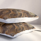 Earth treasures - Fossil in brown tones Pillow Sham Gallery Image 3