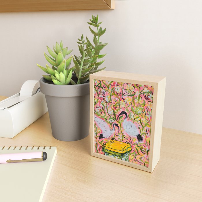 Bin chicken Australian native bird  Mini Art Print Gallery Image 2