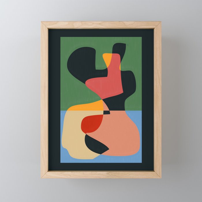 Geometric Abstraction 132 Mini Art Print Gallery Image 1