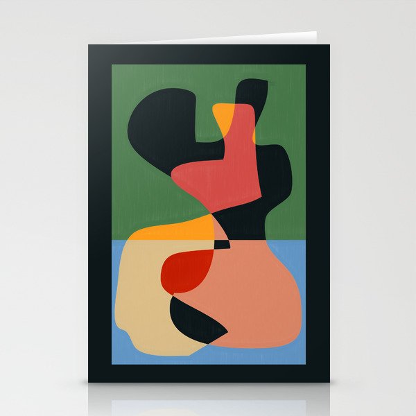 Geometric Abstraction 132 Stationery Card Gallery Image 2