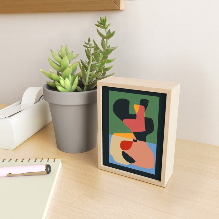 Geometric Abstraction 132 Mini Art Print Gallery Image 2