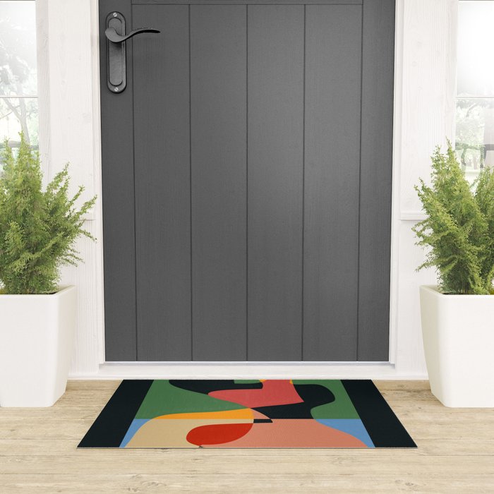 Geometric Abstraction 132 Welcome Mat Gallery Image 3