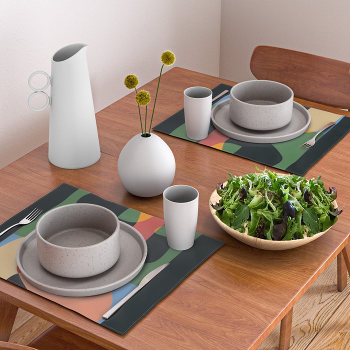 Geometric Abstraction 132 Placemat Gallery Image 2