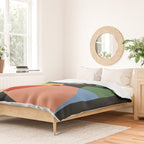 Geometric Abstraction 132 Duvet Cover Gallery Image 2