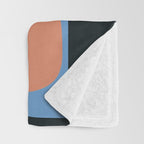 Geometric Abstraction 132 Throw Blanket Gallery Image 3