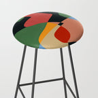 Geometric Abstraction 132 Stool Gallery Image 2