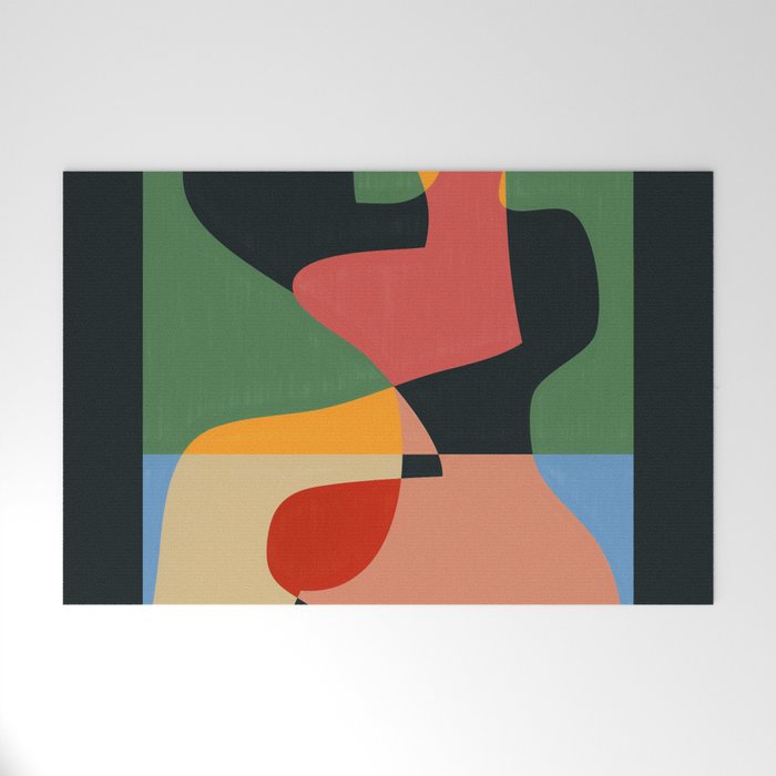 Geometric Abstraction 132 Welcome Mat Gallery Image 1
