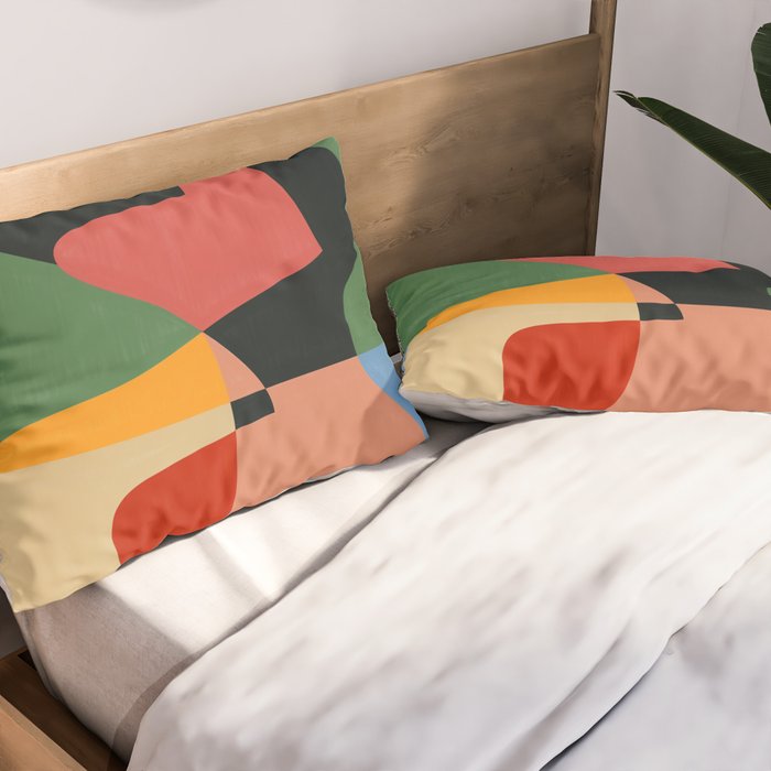 Geometric Abstraction 132 Pillow Sham Gallery Image 2