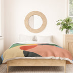 Geometric Abstraction 132 Duvet Cover Gallery Image 3