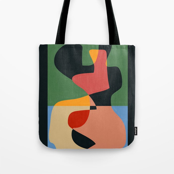 Geometric Abstraction 132 Tote Bag Gallery Image 1