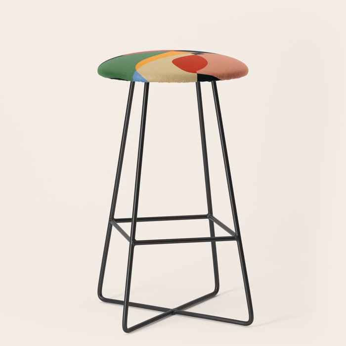 Geometric Abstraction 132 Stool Gallery Image 1