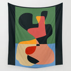 Geometric Abstraction 132 Wall Tapestry Gallery Image 4