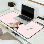 Queen Elizabeth II Blowing Pink Bubble gum Desk Mat Gallery Image 2