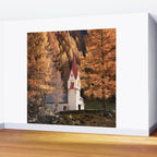 Autumn in Dolomites Italy Travel Photography Wall Mural Gallery Image 2