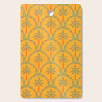 Vintage summer palm tree art pattern Cutting Board Gallery Image 1