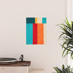 Modern Minimalist Geometric Artwork Poster Gallery Image 2