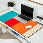 Modern Minimalist Geometric Artwork Desk Mat Gallery Image 2