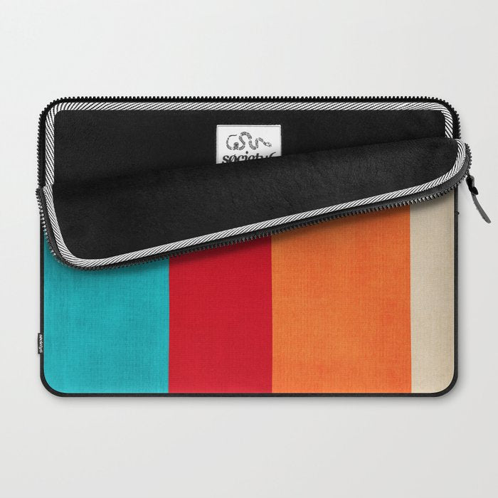 Modern Minimalist Geometric Artwork Laptop Sleeve Gallery Image 2