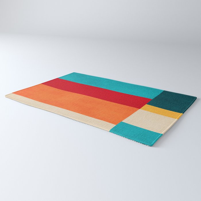 Modern Minimalist Geometric Artwork Rug Gallery Image 3