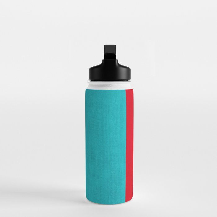 Modern Minimalist Geometric Artwork Water Bottle Gallery Image 3