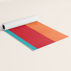 Modern Minimalist Geometric Artwork Yoga Mat Gallery Image 2