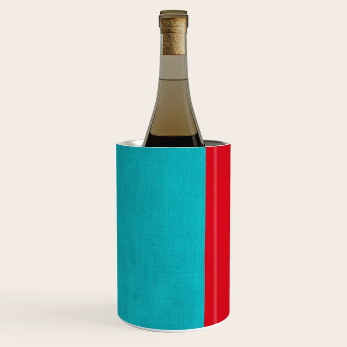 Modern Minimalist Geometric Artwork Wine Chiller Gallery Image 2