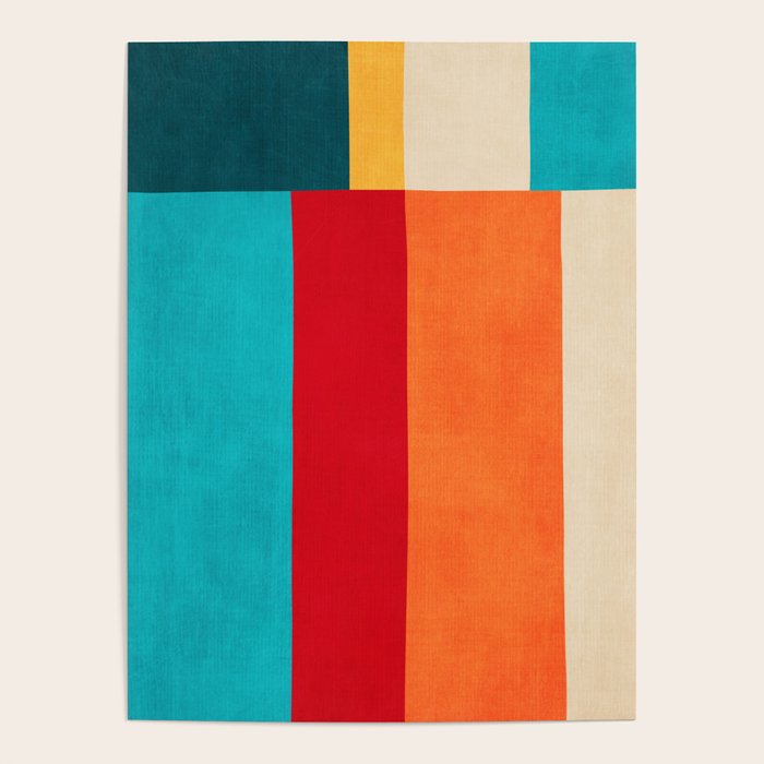 Modern Minimalist Geometric Artwork Poster Gallery Image 4