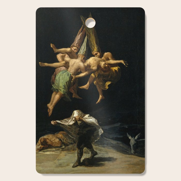 Francisco Goya "Witches' Flight also known as Witches in Flight or Witch" Cutting Board Gallery Image 1