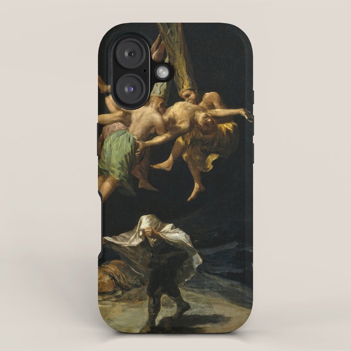 Francisco Goya "Witches' Flight also known as Witches in Flight or Witch" iPhone Case Gallery Image 1