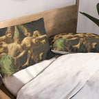 Francisco Goya "Witches' Flight also known as Witches in Flight or Witch" Pillow Sham Gallery Image 2