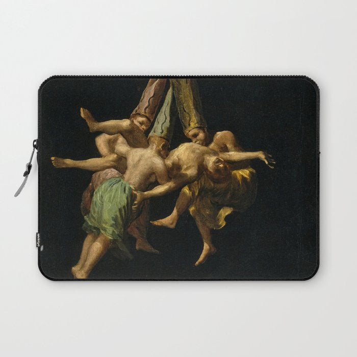 Francisco Goya "Witches' Flight also known as Witches in Flight or Witch" Laptop Sleeve Gallery Image 1
