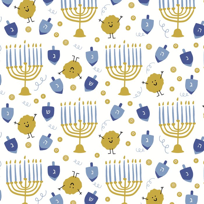 Hanukkah Latke and Menorah Coffee Mug Gallery Image 2