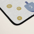 Hanukkah Latke and Menorah Desk Mat Gallery Image 4