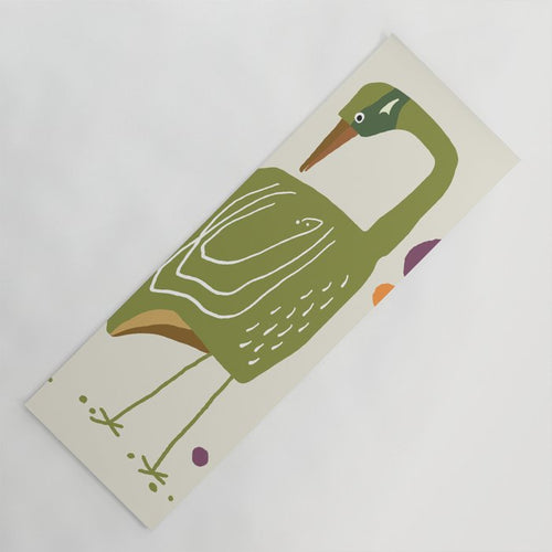 Quirky Brolga Yoga Mat Gallery Image 1