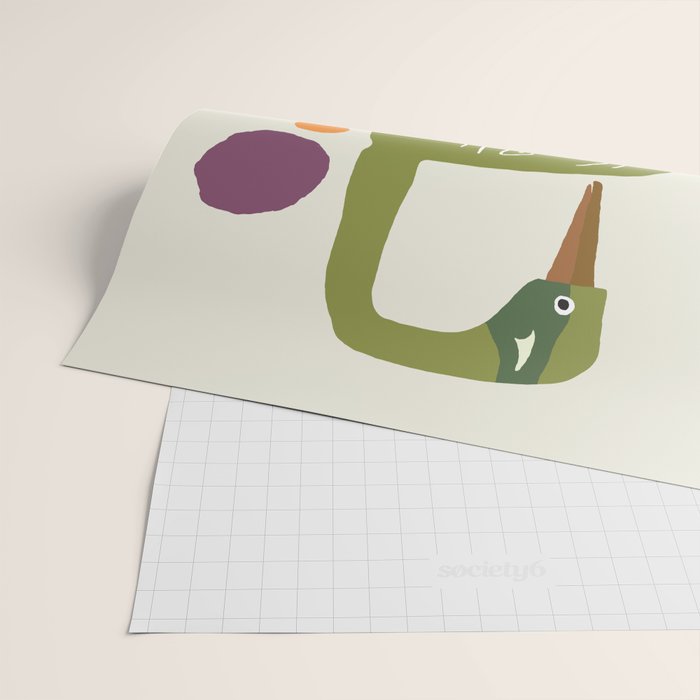 Quirky Brolga Wrapping Paper Gallery Image 2