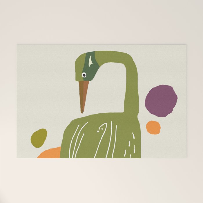 Quirky Brolga Welcome Mat Gallery Image 1