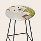 Whimsical Red Squirrel Stool Gallery Image 2